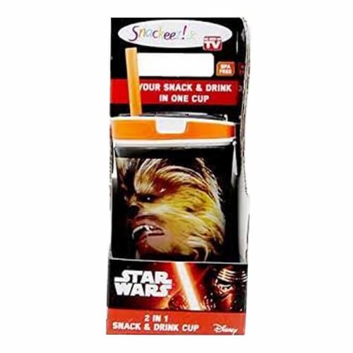 Snackeez Jr - 2-in-1 Snack & Drink Cup Star Wars 7 Movie Edition (Single,Assorted) Perspective: bottom