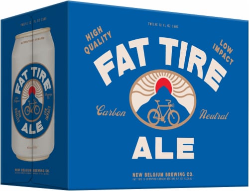 New Belgium Fat Tire Ale Craft Beer Perspective: bottom