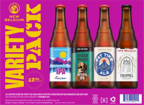 New Belgium Variety Pack Beer Perspective: bottom