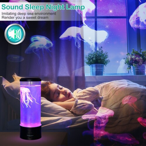 Jellyfish Lava Lamp Multi color Changing Mood Night Light USB Electric Desk Tank Decoration 1 unit Fred Meyer