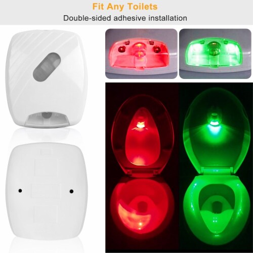 Colorful Toilet Bowl Lights Motion Sensor LED Toilet Nightlight