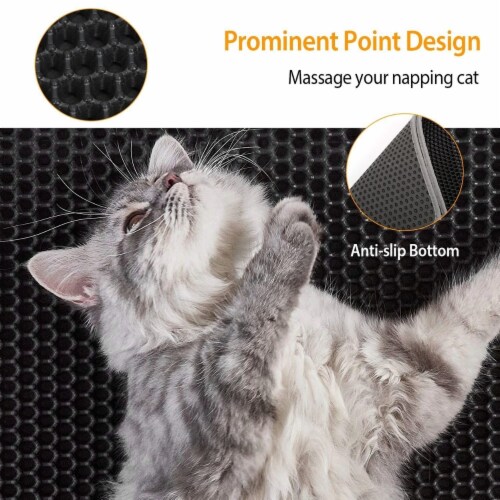 Double-layer Non-slip Cat Litter Mat