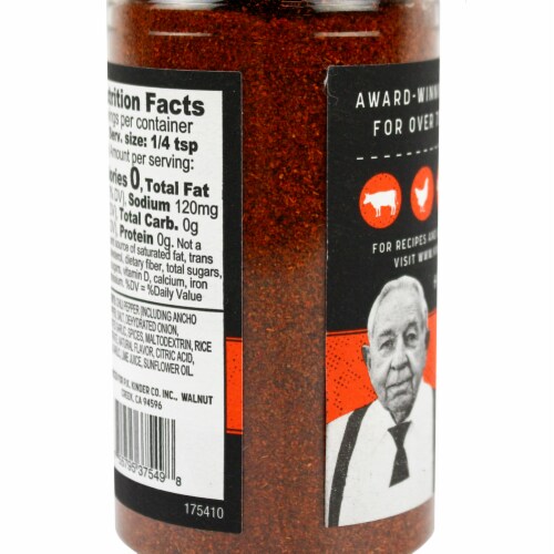 Kinder's The Taco Blend with Lime & Ancho Chili Made From Scratch Seasoning 5 oz Perspective: bottom