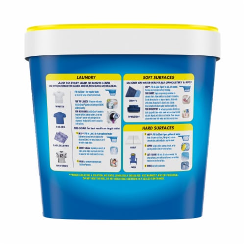 OxiClean Versatile Stain Remover Powder Perspective: bottom