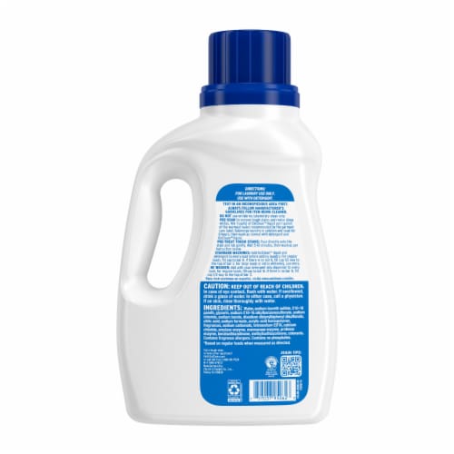 OxiClean White Revive Laundry Whitener and Stain Remover Liquid Perspective: bottom