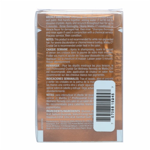 Malibu C Hard Water Wellness Hair Remedy 12x5g/0.17oz, 12x5g/0.17oz