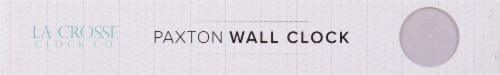 La Crosse Technology Paxton Analog Wall Clock Perspective: bottom