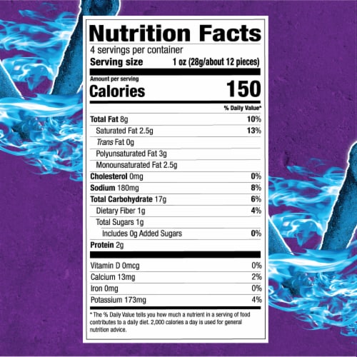 Takis® Blue Heat Tortilla Chips Perspective: bottom