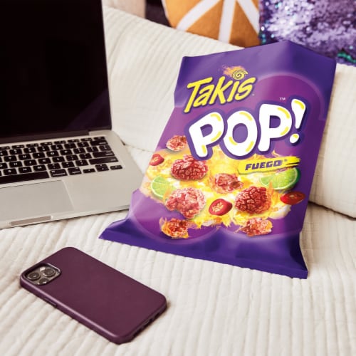 Takis Fuego Pop! Hot Chili Pepper & Lime Popcorn Perspective: bottom