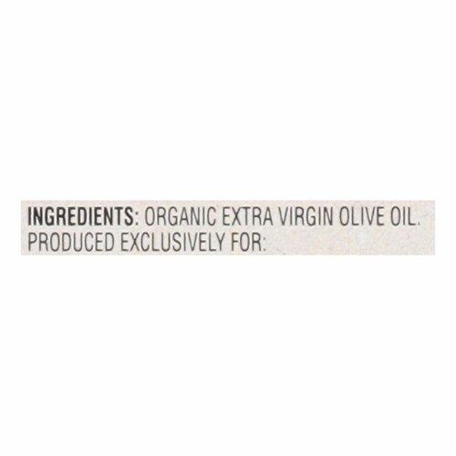 Newman's Own Organic Extra Virgin Olive Oil Perspective: bottom