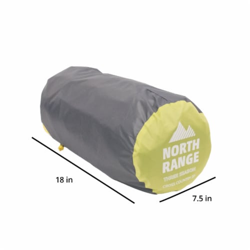 North Range Cross Country 4-Person Tent Perspective: bottom