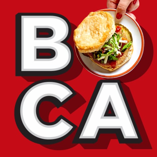 BOCA Original Vegan Veggie Burgers, Box Perspective: bottom