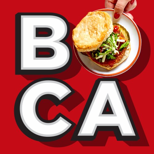 BOCA Original Vegan Chik'n Veggie Patties, Box Perspective: bottom