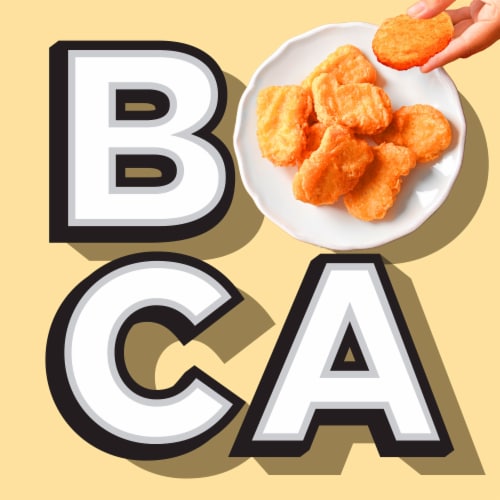 Boca Original Non-GMO Soy Vegan Chik'n Veggie Nuggets Perspective: bottom