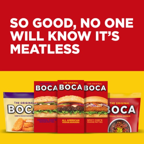 Boca All American Veggie Burgers Perspective: bottom