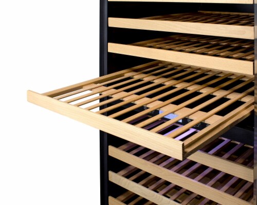 24  Wide Dual Zone Wine Cellar Perspective: bottom