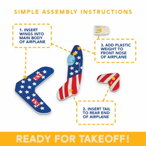 Neliblu 72pc Airplane Glider Party Favors for Kids - Bulk Toys Perspective: bottom