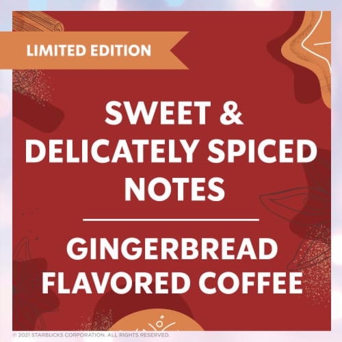 Starbucks' Gingerbread Ground Coffee & K-Cups Are So Festive