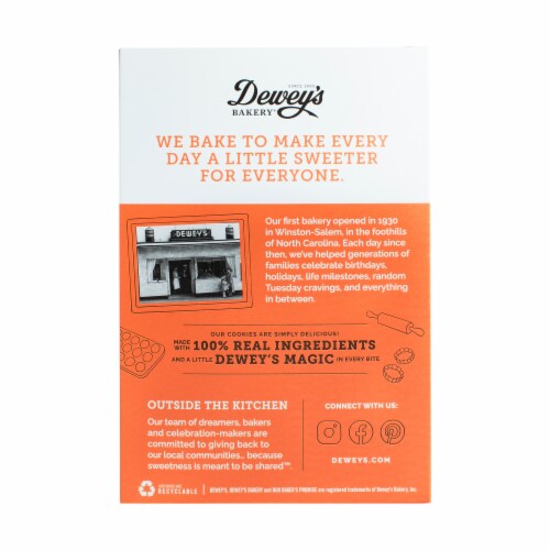 Dewey's Bakery® Triple Ginger Cookies Perspective: bottom