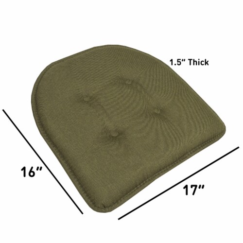 Large tufted contour chair cushion 2025