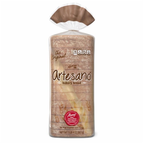 Alfaro's® Artesano™ White Bakery Bread Perspective: bottom