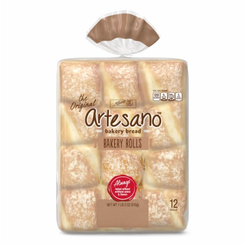 Alfaro's® Artesano™ Bakery Rolls Perspective: bottom