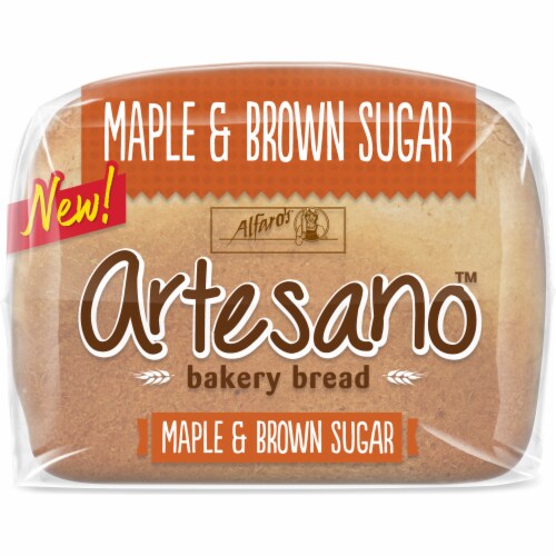 Alfaro's® Artesano™ Maple Brown Sugar Bakery Bread Perspective: bottom