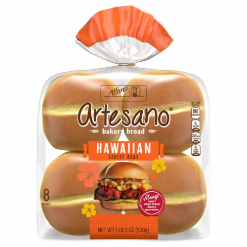 Alfaro's Artesano Hawaiian Bakery Buns Perspective: bottom