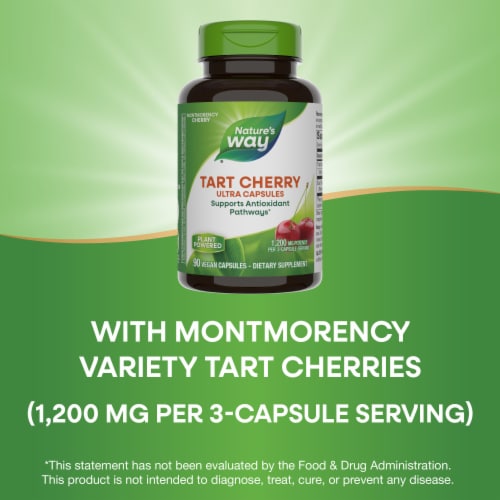 Nature's Way® Tart Cherry Ultra Capsules Perspective: bottom