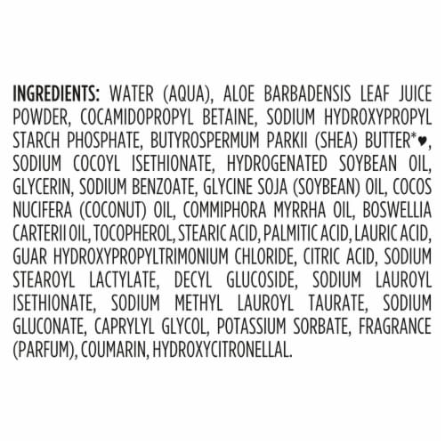 SheaMoisture Raw Shea Butter Body Wash Perspective: bottom