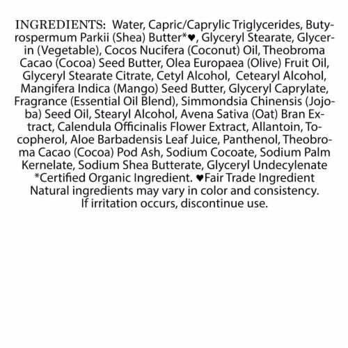 Nubian Heritage Paraben-Free African Black Soap Body Lotion Perspective: bottom