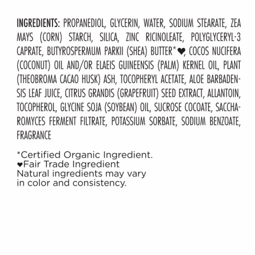Nubian Heritage African Black Soap Aluminum Free Deodorant Perspective: bottom