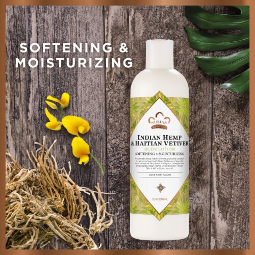 Nubian Heritage Indian Hemp & Haitian Vetiver Body Lotion Perspective: bottom