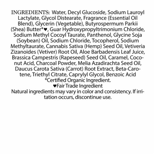 Nubian Heritage Indian Hemp and Haitian Vetiver Body Wash Perspective: bottom