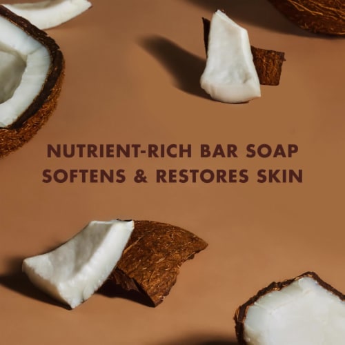 SheaMoisture Virgin Coconut Oil Shea Butter Bar Soap Perspective: bottom