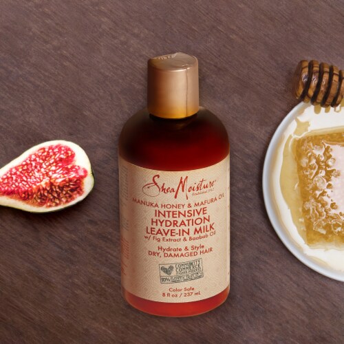 Shea Moisture® Manuka Honey & Mafura Oil Leave-In Milk for Dry Hair Perspective: bottom