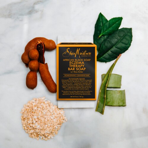 SheaMoisture African Black Soap Bar Soap Perspective: bottom