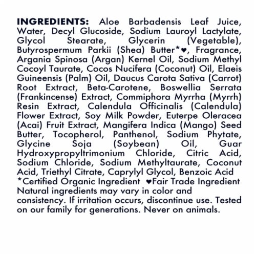 Shea Moisture® Raw Shea Butter Hydrating Body Wash Perspective: bottom