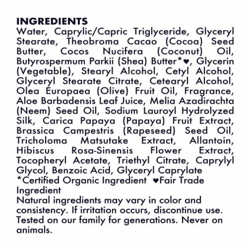 Shea Moisture Coconut & Hibiscus Body Lotion Perspective: bottom