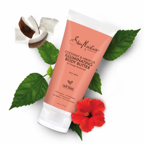 SheaMoisture Coconut & Hibiscus Body Butter Perspective: bottom