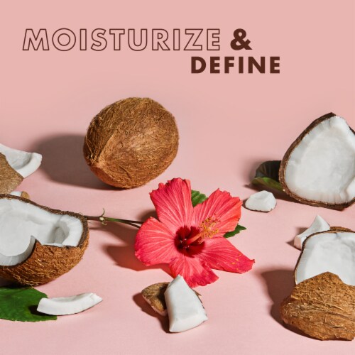 Shea Moisture® Coconut & Hibiscus Curl & Shine Conditioner for Thick Curly Hair Perspective: bottom