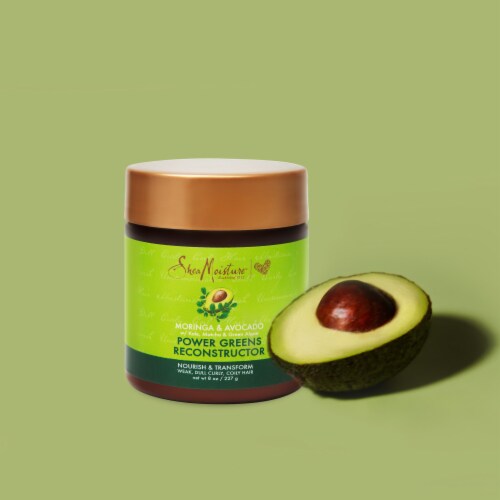 Shea Moisture® Power Greens Moringa & Avocado Reconstructor for Curly Hair Perspective: bottom