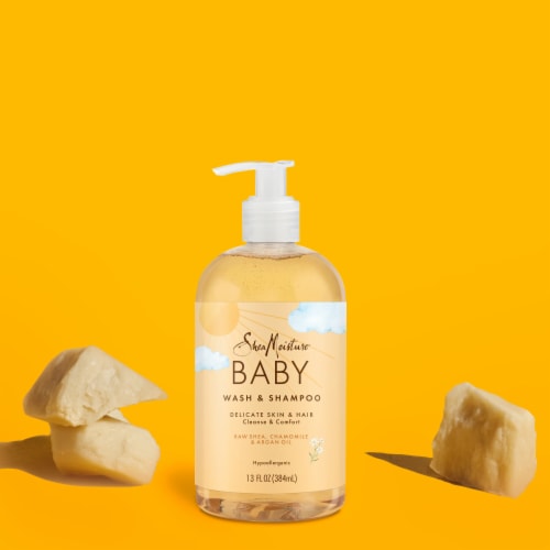 Sheamoisture raw shea chamomile & argan oil sales baby wash & shampoo