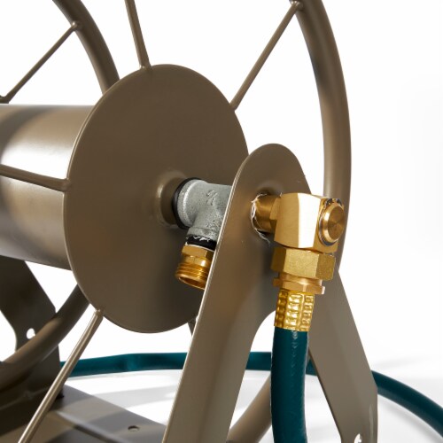 Liberty Garden LBG703T 200' of 5/8 Hose Multi Purpose Steel Garden Storage Reel Perspective: bottom