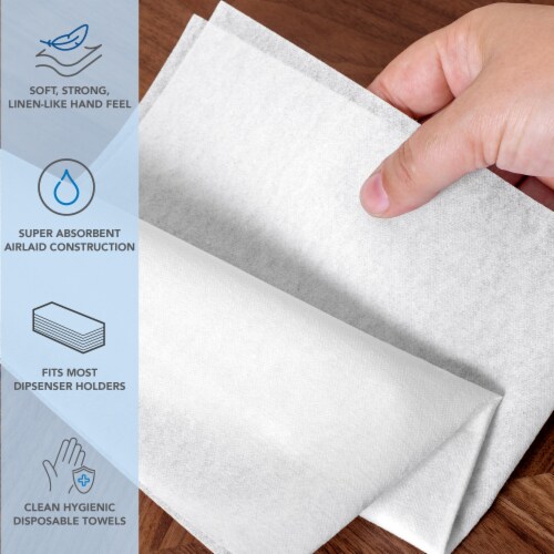 Host Home Disposable Hand Towel Napkins 100 Pack 12x17 White 100 Pack Dillons Food Stores