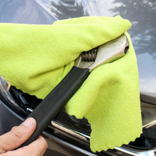 Smart Edge Microfiber Cleaning Cloth 16x16 Green (12/Pack) Perspective: bottom