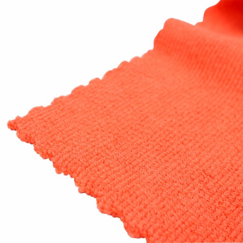 Smart Edge Microfiber Cleaning Cloth 16x16 Orange (12/Pack) Perspective: bottom