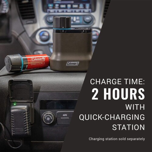 Coleman OneSource C004 Portable Rechargeable Battery Pack for Outdoor Camping Perspective: bottom