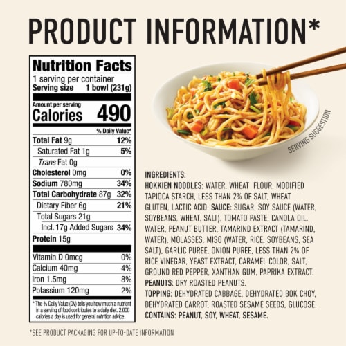 Annie Chun's Pad Thai Noodle Bowl Perspective: bottom