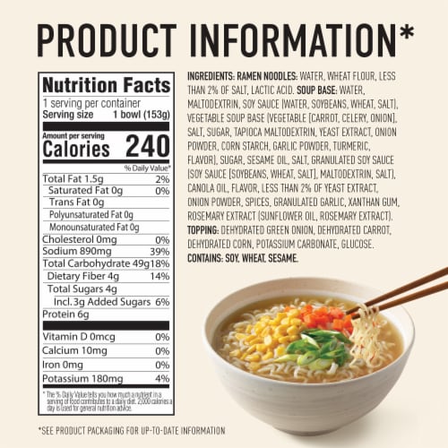 Annie Chun's Japanese-Style Shoyu Ramen Soup Bowl Perspective: bottom